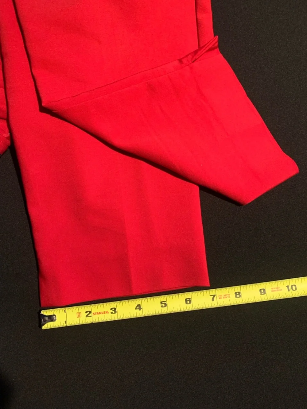 Roz & Ali Bright Red Pants - Picture 12 of 14